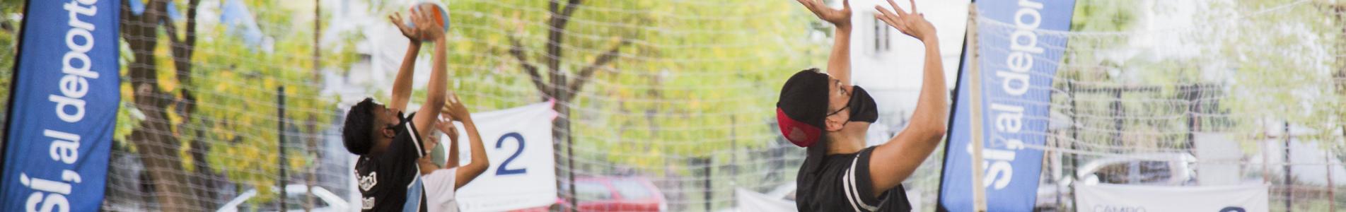 VOLEY CAMPOS DE DEPORTE DE SAN ISIDRO municipio de san isidro, deporte, deportes, voley, mixto, protocolo, campos de deporte