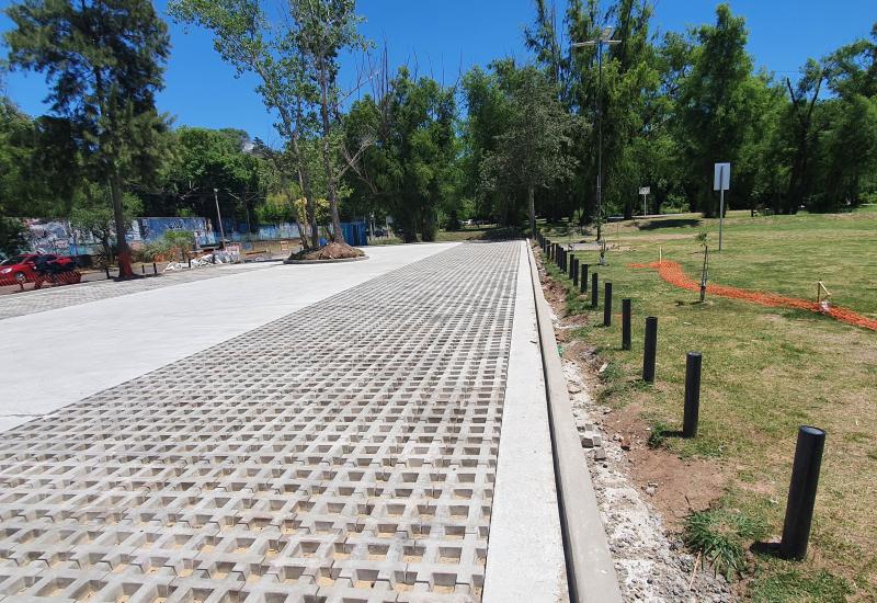 municipio de san isidro, obras, paseo costero, pavimento, rio
