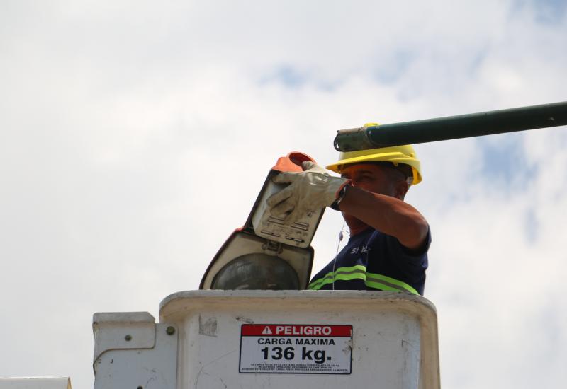 Luminarias LED, Municipio de San Isidro