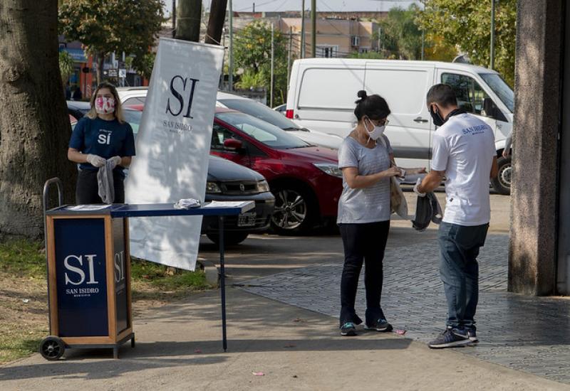 ENTREGA DE BARBIJOS CASEROS