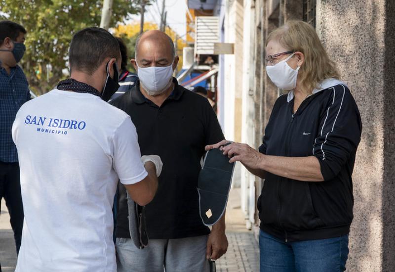 ENTREGA DE BARBIJOS CASEROS