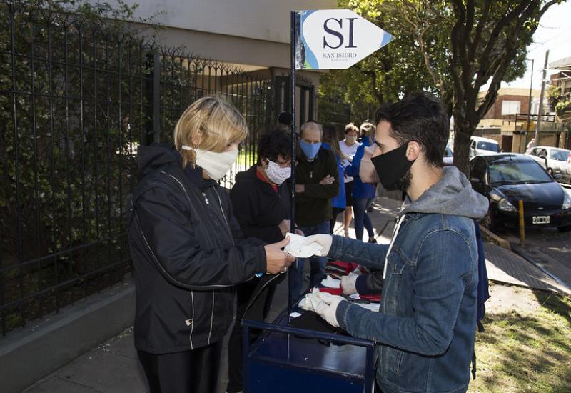 ENTREGA DE BARBIJOS CASEROS