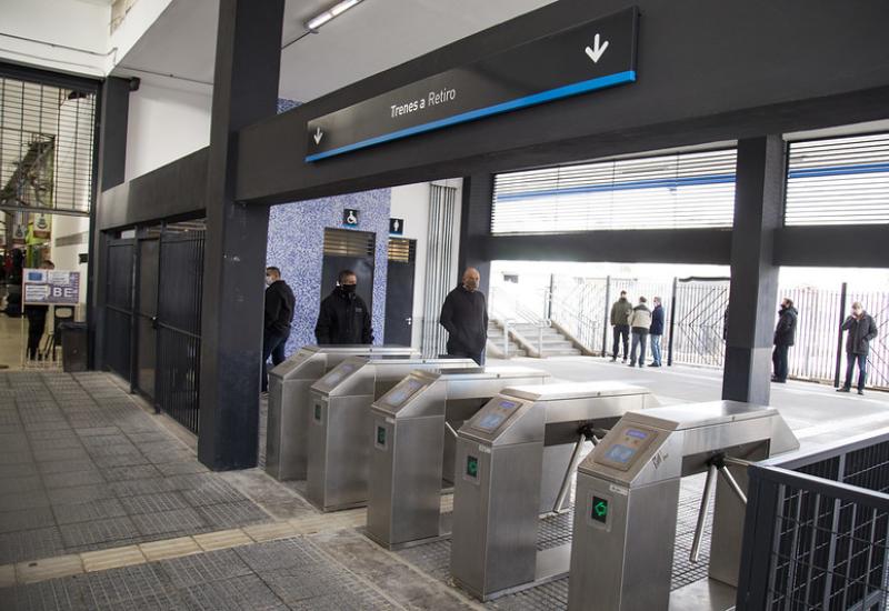 HABILITAN EL ANDÉN DE LA ESTACIÓN DE BOULOGNE HABILITAN EL ANDÉN DE LA ESTACIÓN DE BOULOGNE