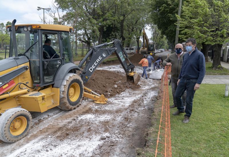 municipio de san isidro, obras, obra publica, bacheo, boulogne, villa adelina, calle, arreglo