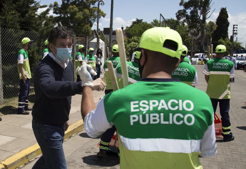municipio de san isidro, espacio publico, nuevos contenedores
