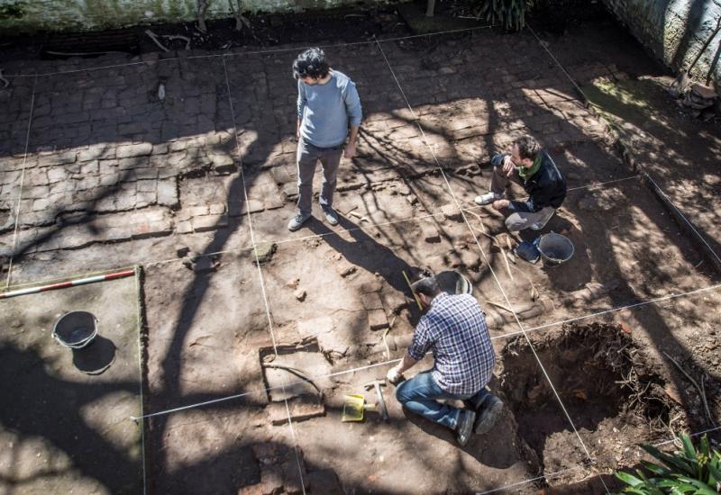 RESTOS ARQUEOLÓGICOS EN EL MUSEO PUEYRREDÓN, SAN ISIDRO