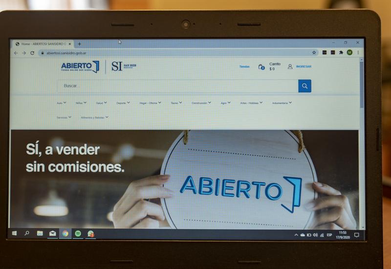 municipio de san isidro, abierto si, feria emprendedores, emprender, consumidor, vendedor, ventas, compra, economía local, comerciante