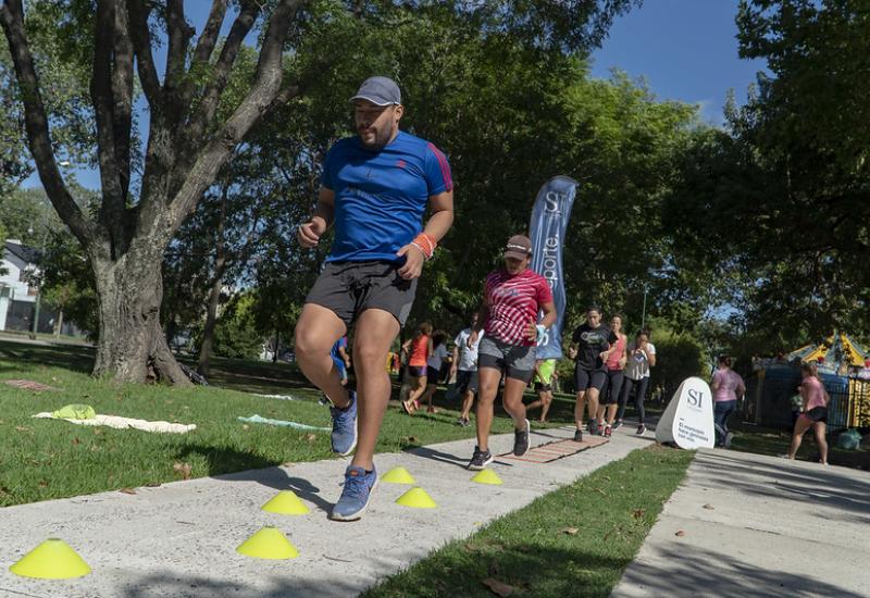 ACONDICIONAMIENTO FÍSICO EN LAS PLAZAS SAN ISIDRO municipio de san isidro, deportes, deporte, plazas, acondicionamiento fisico, running, funcional, clases, gratis
