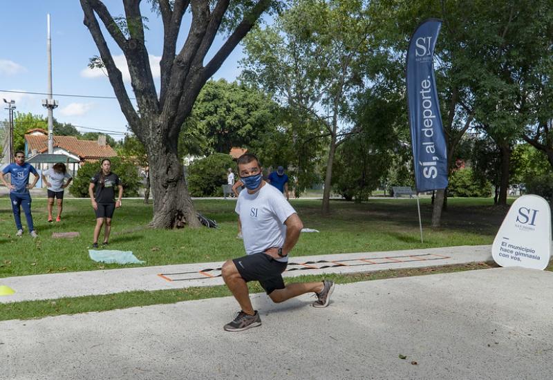 municipio de san isidro, deportes, deporte, plazas, acondicionamiento fisico, running, funcional, clases, gratis