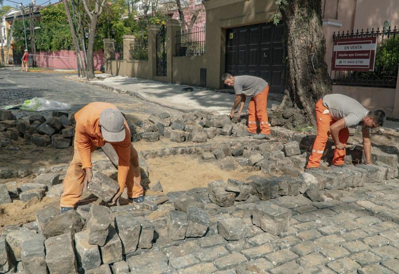 municipio de san isidro, adoquines, obras publicas, trabajos, mantenimiento, preserva