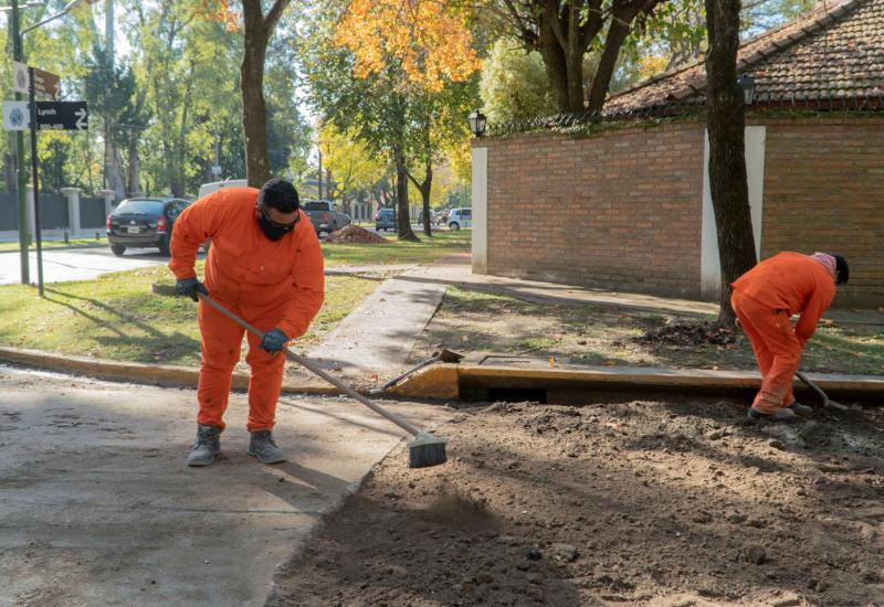 municipio de san isidro, pavimento, calle, bacheo, obras publicas, infraestructura, calles, heroe de malvinas, caseros, bajo de san isidro