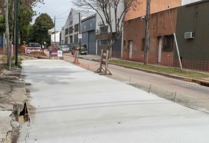 municipio de san isidro, infraestructura, obras publicas, martinez, pavimento, primera junta, calle