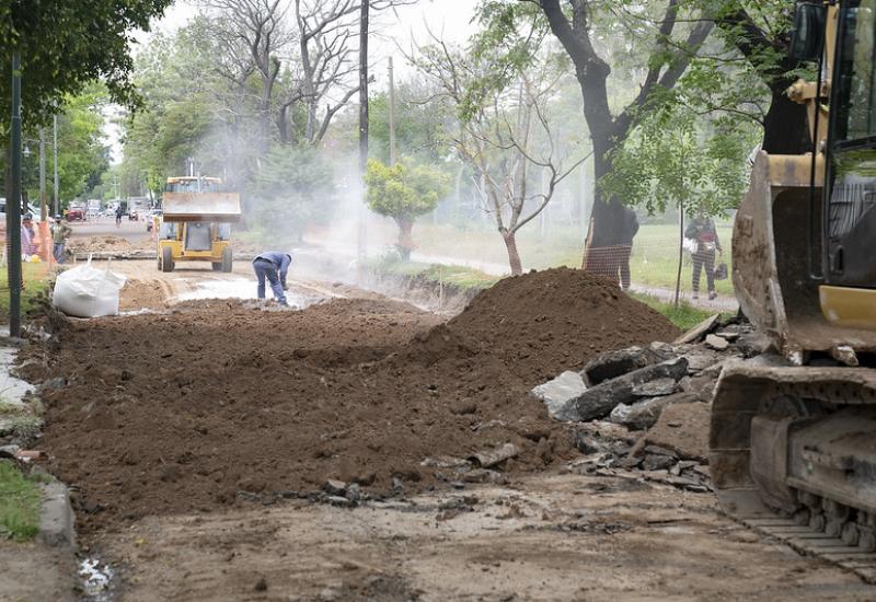municipio de san isidro, obras, obra publica, bacheo, boulogne, villa adelina, calle, arreglo