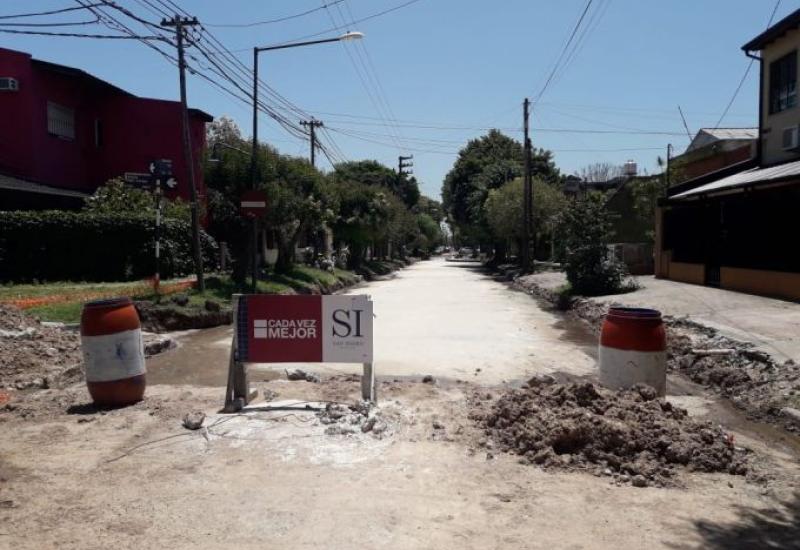 Bacheo en Bajo Boulogne, Municipio de San isidro