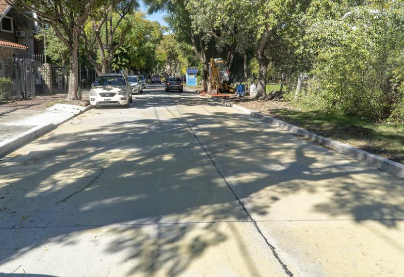 municipio de san isidro, bacheo, infraestructura, martinez, calle, pavimento, hormigon, obra publica, obra