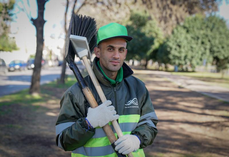 Campaña para los barrenderos