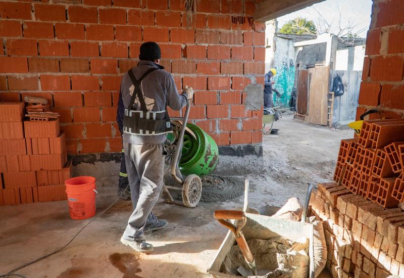BARRIO SANTA ANA SAN ISIDRO municipio de san isidro, casas, barrio santa ana, construccion, vivienda, ministerio de desarrollo social, boulogne, asistencia
