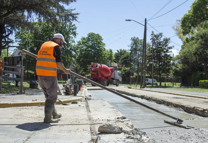 NUEVAS CALLES EN BOULOGNE SAN ISIDRO municipio de san isidro, pavimento, calle, bacheo, obras publicas, infraestructura, calles, heroe de malvinas, caseros, bajo de san isidro