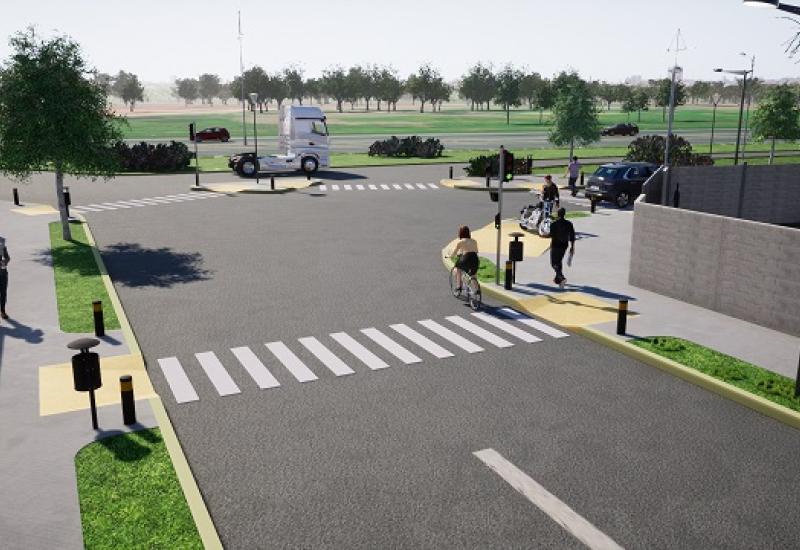 ACCESO AL CAMINO DEL BUEN AYRE, MUNICIPIO DE SAN ISIDRO