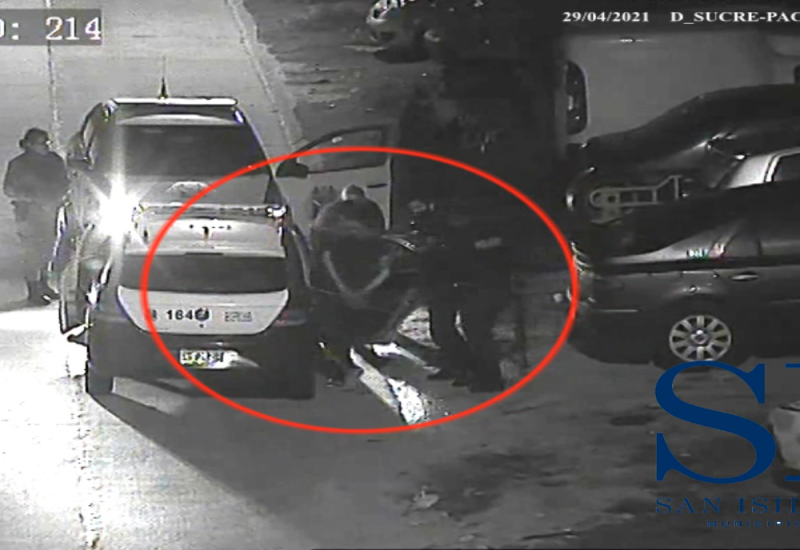 Camaras municipales, centro de monitoreo, robo, capo, san isidro, ladron, policia