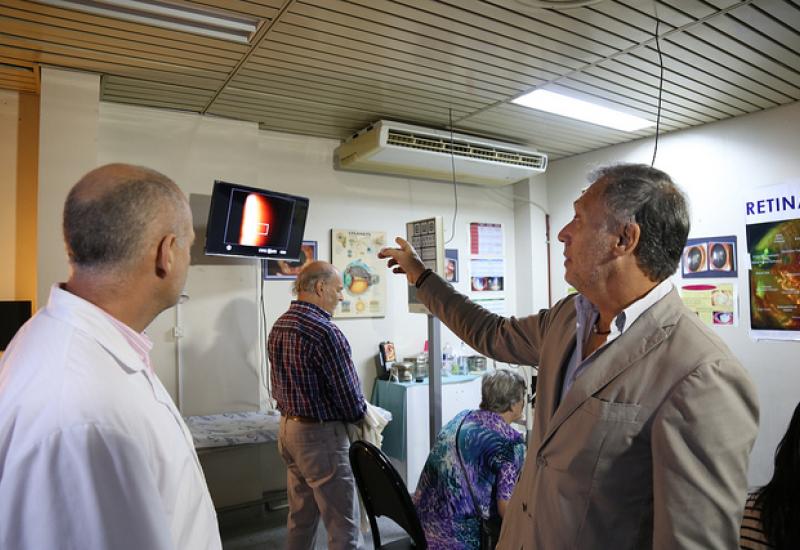 CAMPAÑA DE DETECCIÓN DEL GLAUCOMA, MUNICIPIO DE SAN ISIDRO