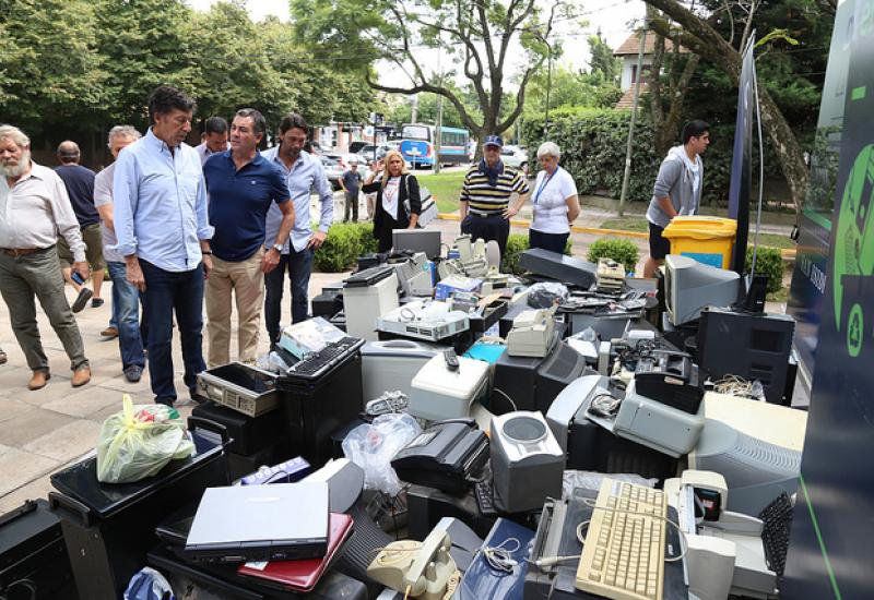 CAMPAÑA RECOLECCIÓN DE RESIDUOS ELECTRÓNICOS, SAN ISIDRO
