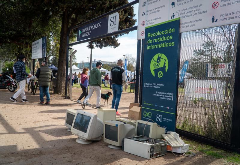 RECOLECCIÓN DE RESIDUOS ELECTRÓNICOS SAN ISIDRO municipio de san isidro, computadora, toma la voz, mouse, electronico, tecnologia, notebooks, teclado, cpu, monitor