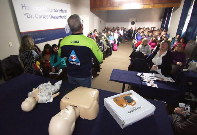 CAPACITACIÓN RCP, SAN ISIDRO