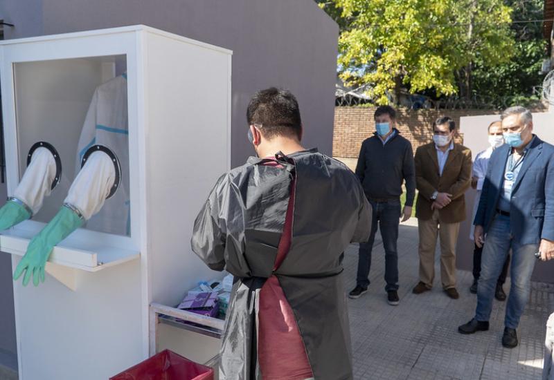 municipio de san isidro, caps beccar, salud, refaccion, especialidades, hisopado, hisopados, protocolo, gustavo posse