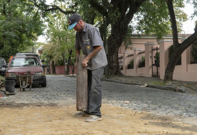 municipio de san isidro, infraestructura, espacio publico, casco historico, renovacion, tipas, adoquines, calles, desvio, cortes