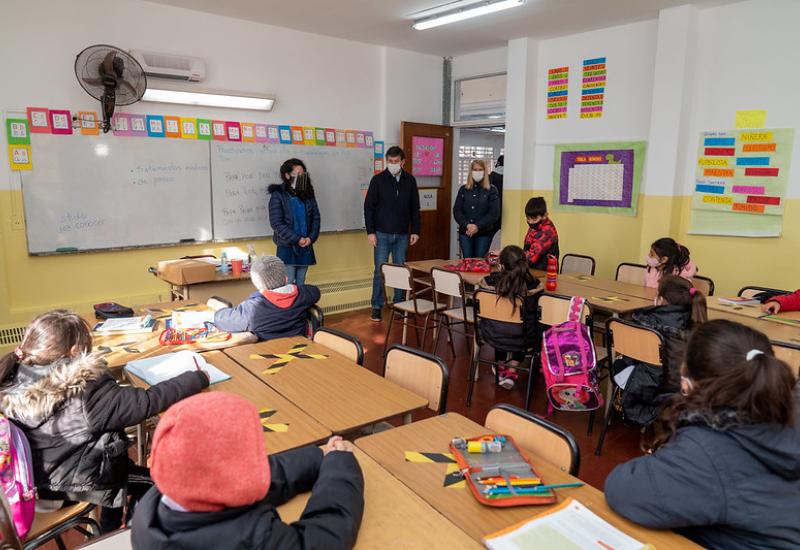 VUELTA CLASES PRESENCIALES SAN ISIDRO municipio de san isidro, clases, clase, presencial, escuela malvinas argentinas, primaria, colegio, estudio, estudiar, eduacion, educar, educarse, alumnos, alumnas, chicos, chicas, maestra, maestro, profesor, profesora