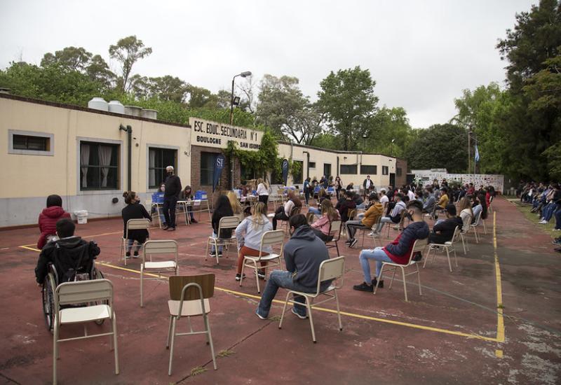 municipio de san isidro, educación, computadoras, nación, conectados, aprendiendo, netbooks