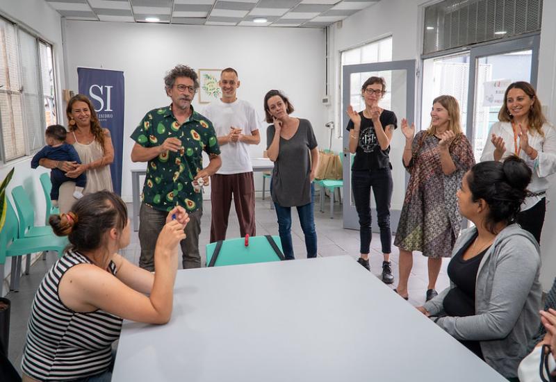 EGRESADOS DEL CURSO DE CAMAREROS EN “LA SEDE” DE LA CAVA