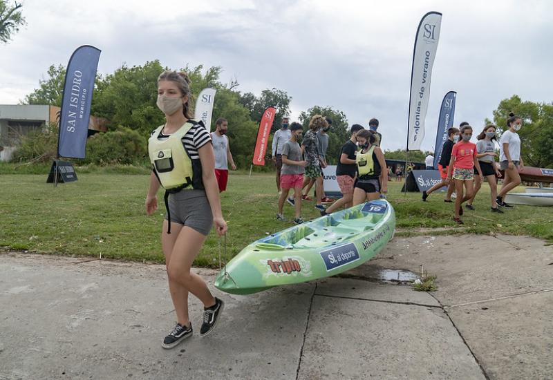 municipio de san isidro, deporte, deportes, campo de deporte, kayak, rio, costa, verano, vela, windsurf, kitesurf