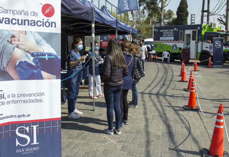 municipio de san isidro, plan detectar si, búsqueda activa de casos de covid19, coronavirus, covid 19, hisopados, hisopado, vacunacion, vacuna, neumonia, gripe, fiebre, tos