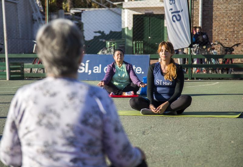 dia mundial de yoga en san isidro, yoga, san isidro, disciplina, campo de deportes, campo 4, fisico, psicologico, beneficios