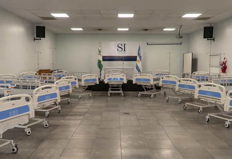 municipio de san isidro, hospital central de san isidro, donación, camas, cama terapia intensiva