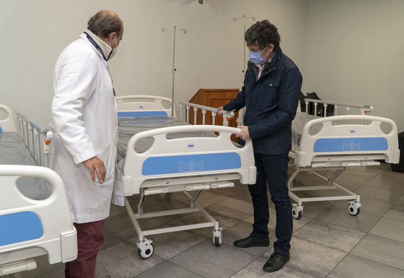 municipio de san isidro, hospital central de san isidro, salud, donación, camas, cama terapia intensiva