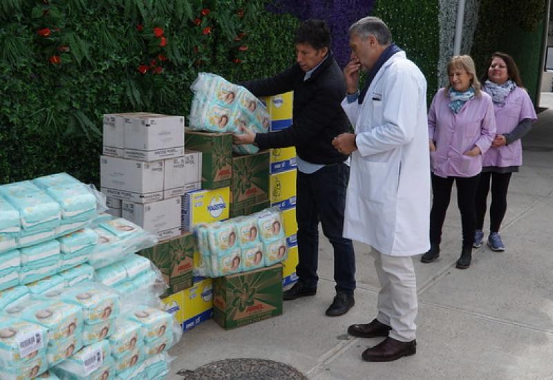 DONACIÓN PARA EL HOSPITAL MATERNO INFANTIL