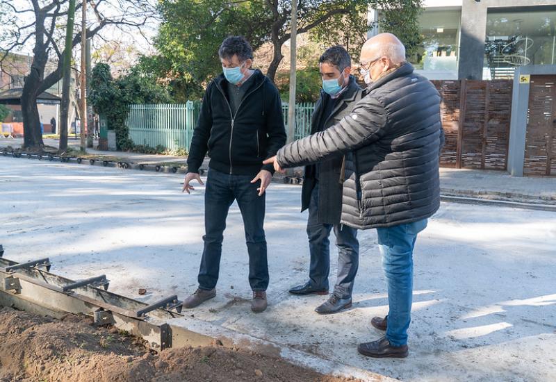 Repavimentación Drago Repavimentación Drago, villa adelina, san isidro, mejoras, calles, autos, acceso, egreso, golf