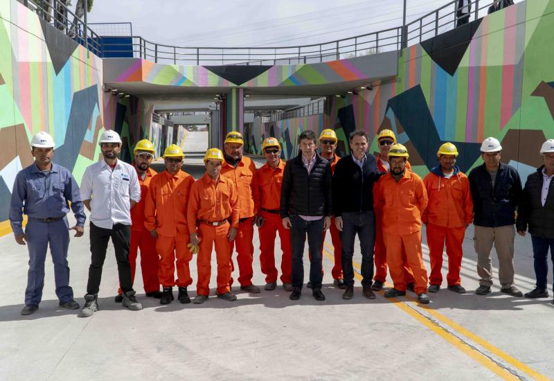 INAUGURACIÓN TÚNEL SARRATEA, BOULOGNE