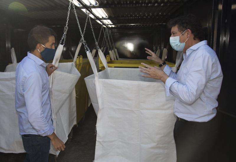 municipio de san isidro, espacio publico, ecopunto, reciclar, separar residuos, reciclaje, reciclado, sustentable, sustentabilidad