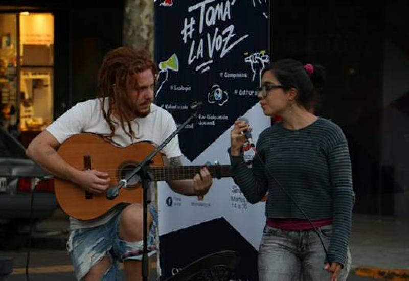 municipio de san isidro, toma la voz, festival, virtual, artistas, musica, guitarra, canto, integracion comunitaria, jovenes, juventud