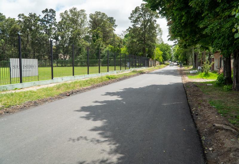 municipio de san isidro, pavimento, calle, bacheo, obras publicas, infraestructura, calles, heroe de malvinas, caseros, bajo de san isidro