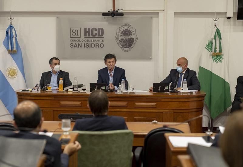 municipio de san isidro, honorable concejo deliberante, hcd, gustavo posse, sesiones, comienzo de año