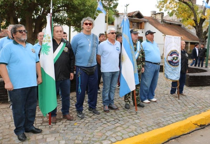 HOMENAJE A LOS CAÍDOS EN EL CRUCERO GENERAL BELGRANO, MUNICIPIO DE SAN ISIDRO