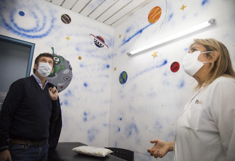 municipio de san isidro, hospital materno infantil, salud, niños, niñas, pediatria, pintura, dibujos