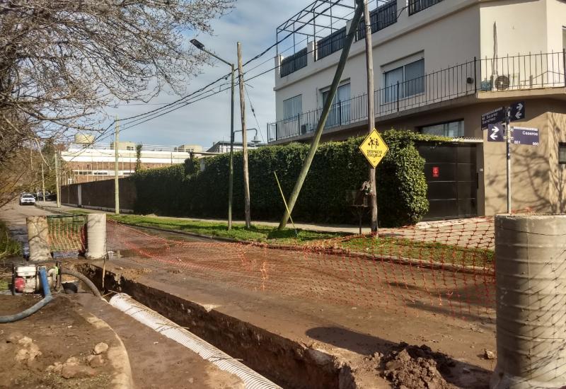 CONDUCTO PARA EVITAR ANEGAMIENTOS, SAN ISIDRO