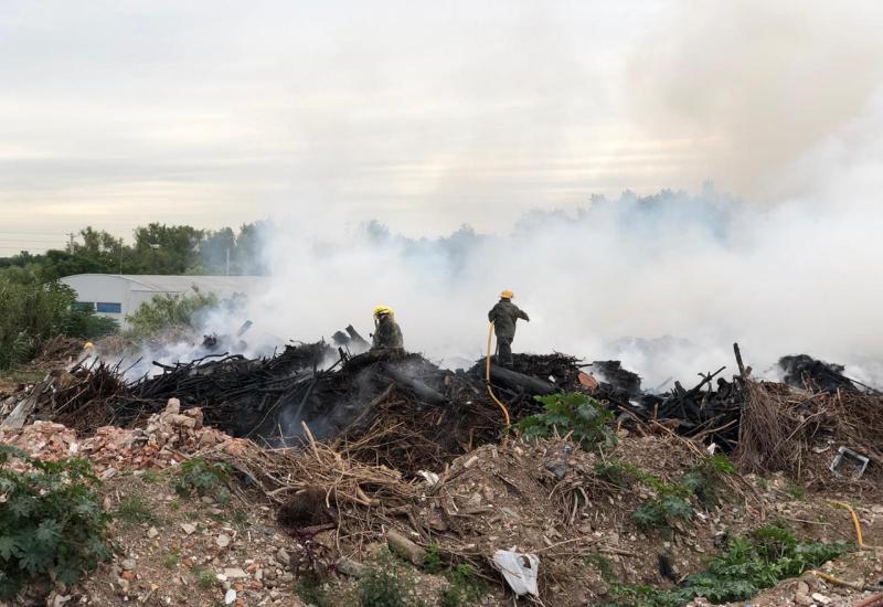 INCENDIO BAJO DE SAN ISIDRO