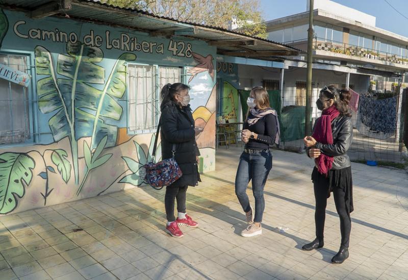 municipio de san isidro, internet, wifi, comedor, chicos, chicas, virtualidad, virtual, online, colegio, escuela, educacion